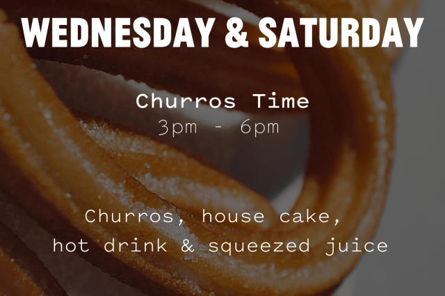 Churros & Tea Time