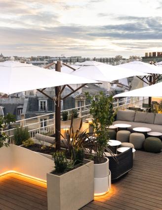 Hôtel Dame des Arts: The Hotel with Rooftop in Paris Reopens Its Iconic Bar in Spring 2025