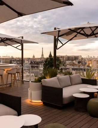 Garden and Rooftop | Dame des Arts Paris | Enjoy Summer