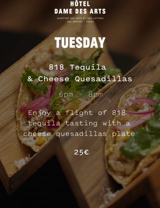 818 & Quesadilla