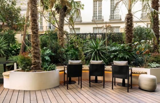 Hotel Dame des Arts - Séminaires & évènements - Le Restaurant et Jardin