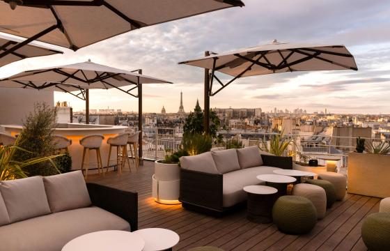 Hotel Dame des Arts - Séminaires & évènements - Le rooftop