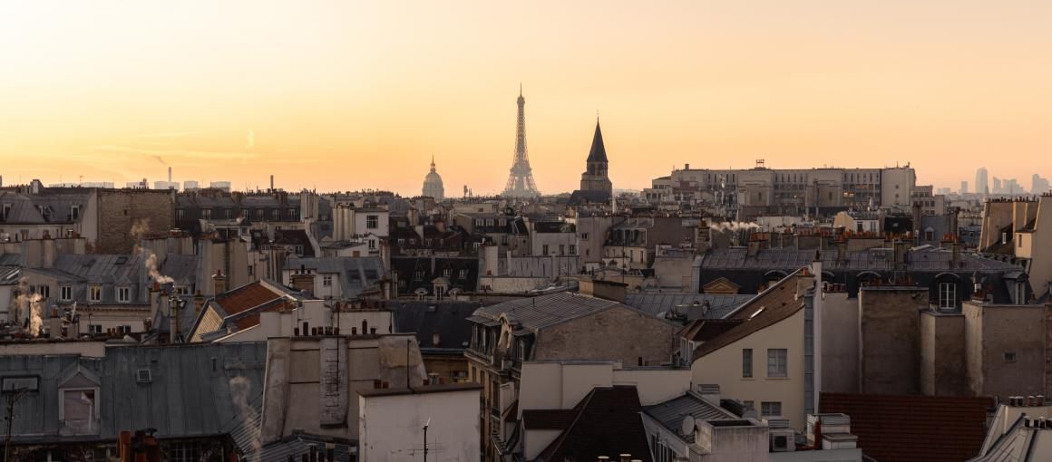 Hotel Dame des Arts - Vue depuis le rooftop